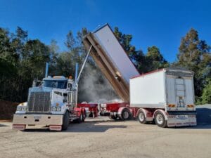 mi organics transporting bulk gardening supplies