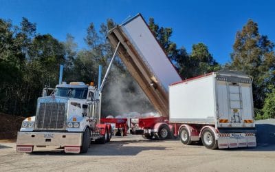 Delivery of bulk garden supplies to Woolgoolga