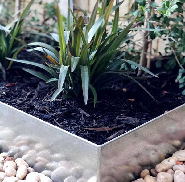 steel edging garden bed edging - best soil for garden beds