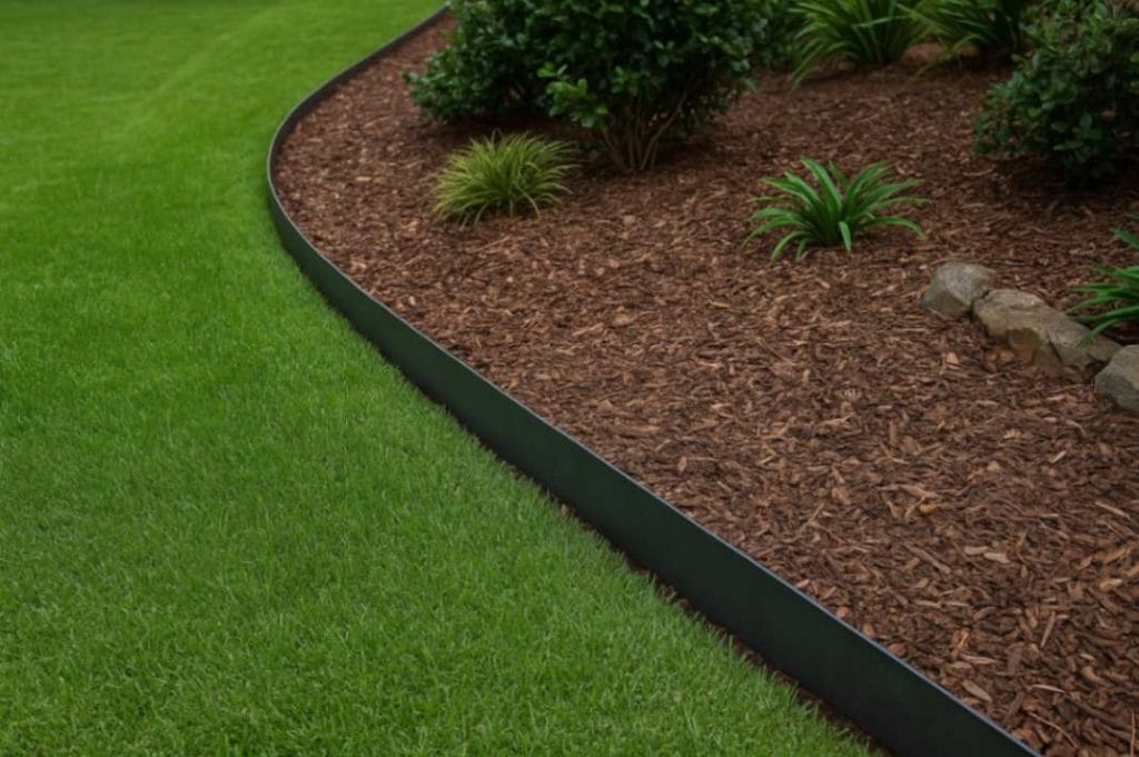 steel lawn edging curves