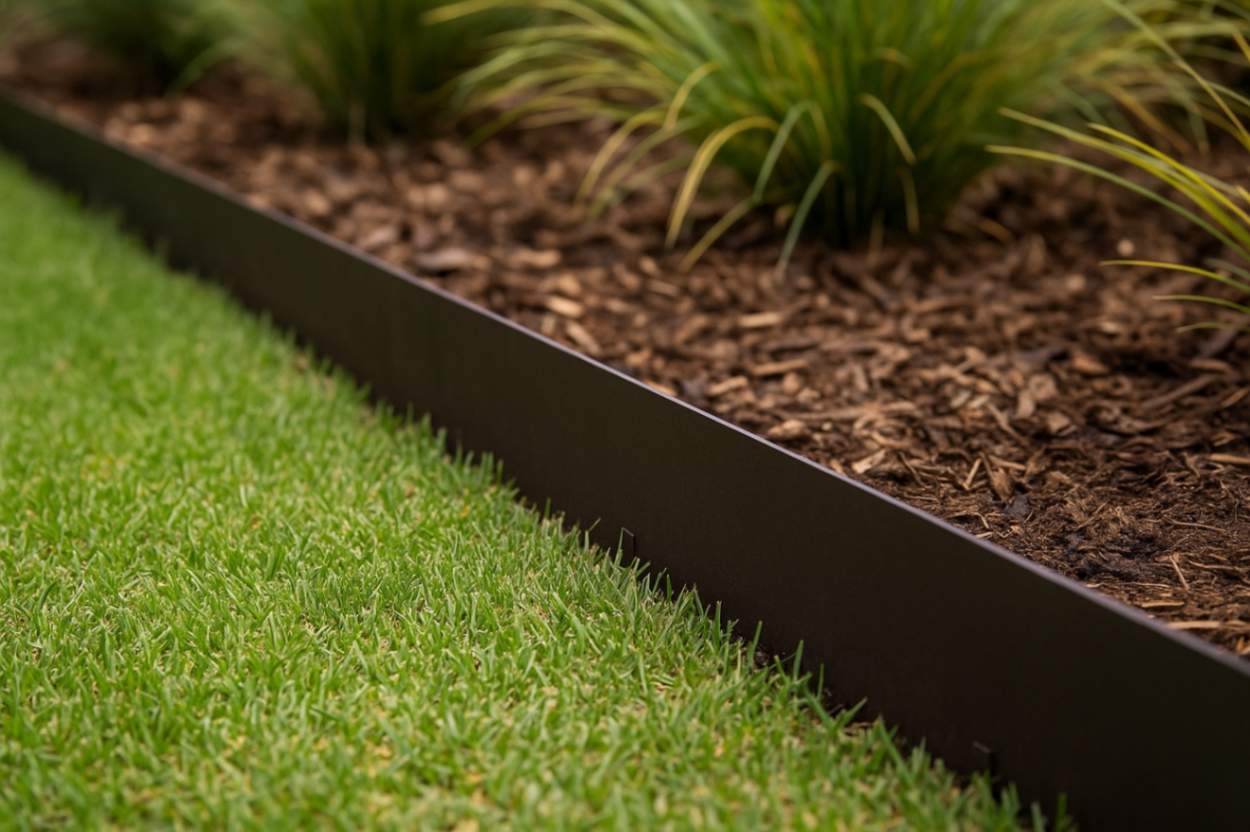 steel lawn edging from mi organics steel lawn edging from mi organics