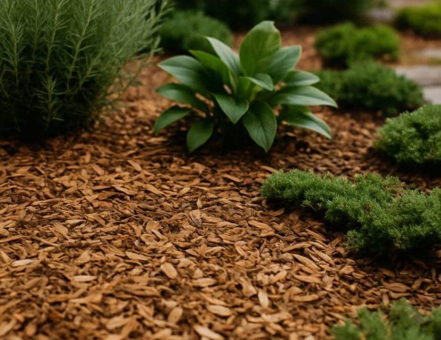 How long do wood chips last in the garden