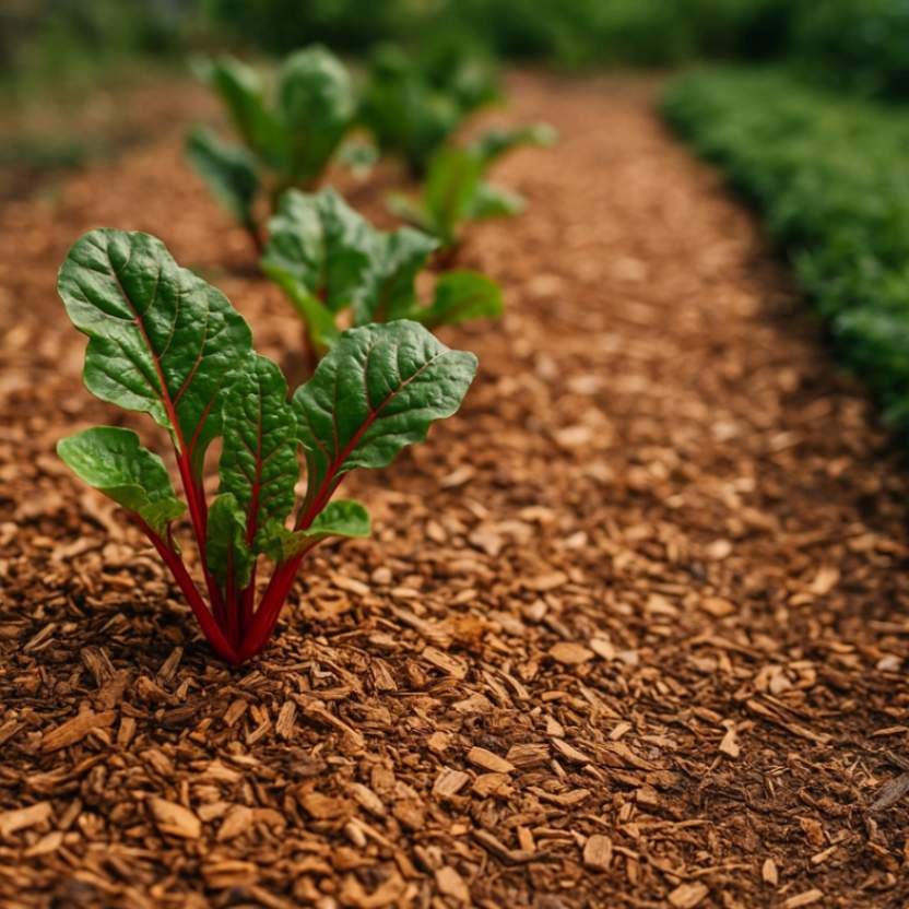 Are wood chips safe for vegetable gardens